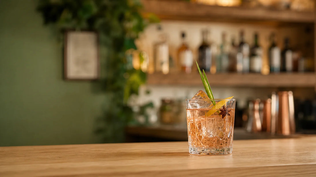 Mocktail sophistiqué aux agrumes, aux herbes et aux épices